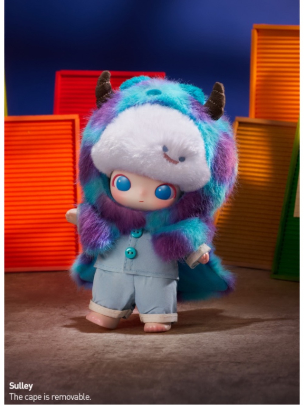 SULLEY
Pop Mart Dimoo World x Pixar 
Vinyl plush pendant doll